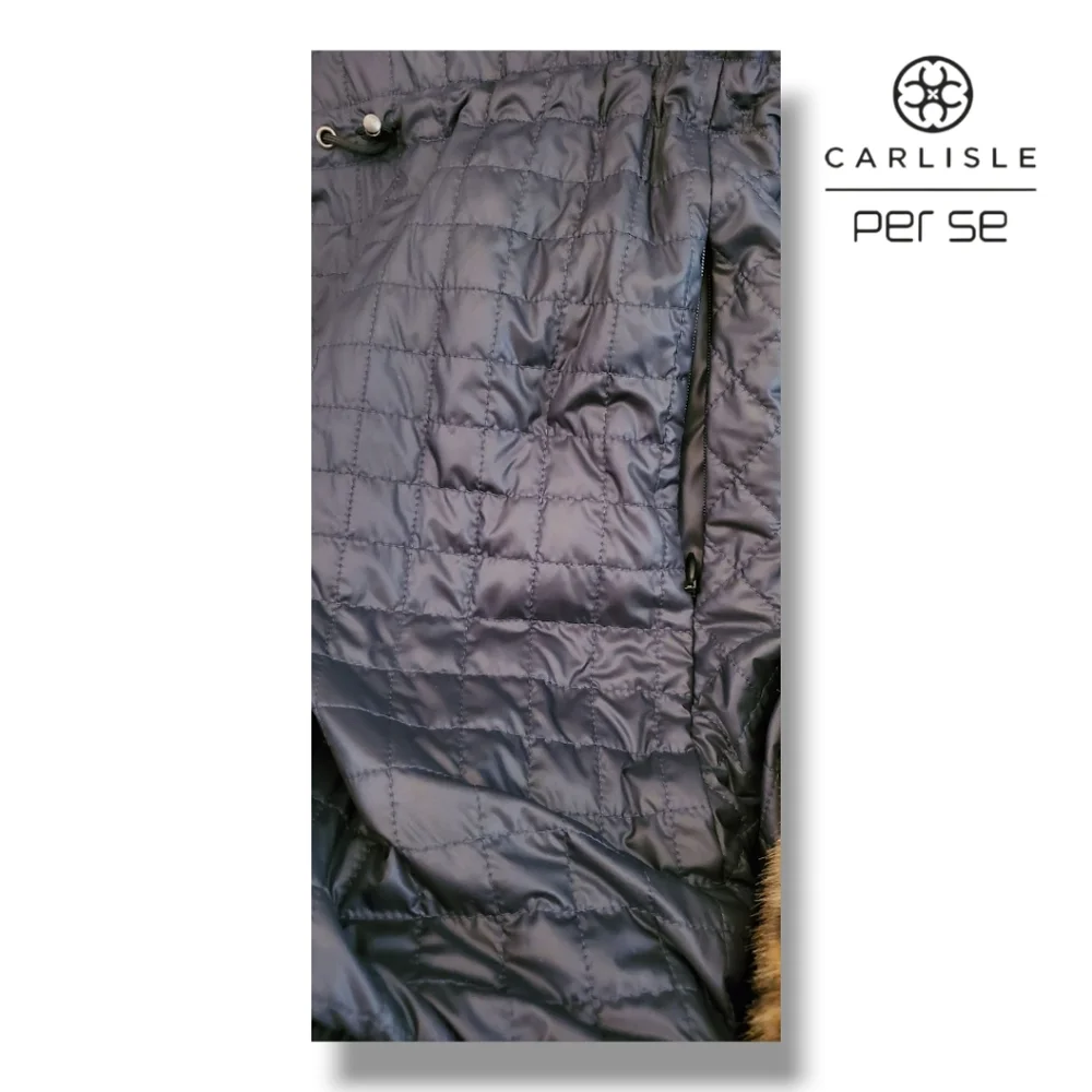 Per Se Carlisle Collection Faux Fur Leopard Print Vest with Zippered Pockets - Picture 7 of 10